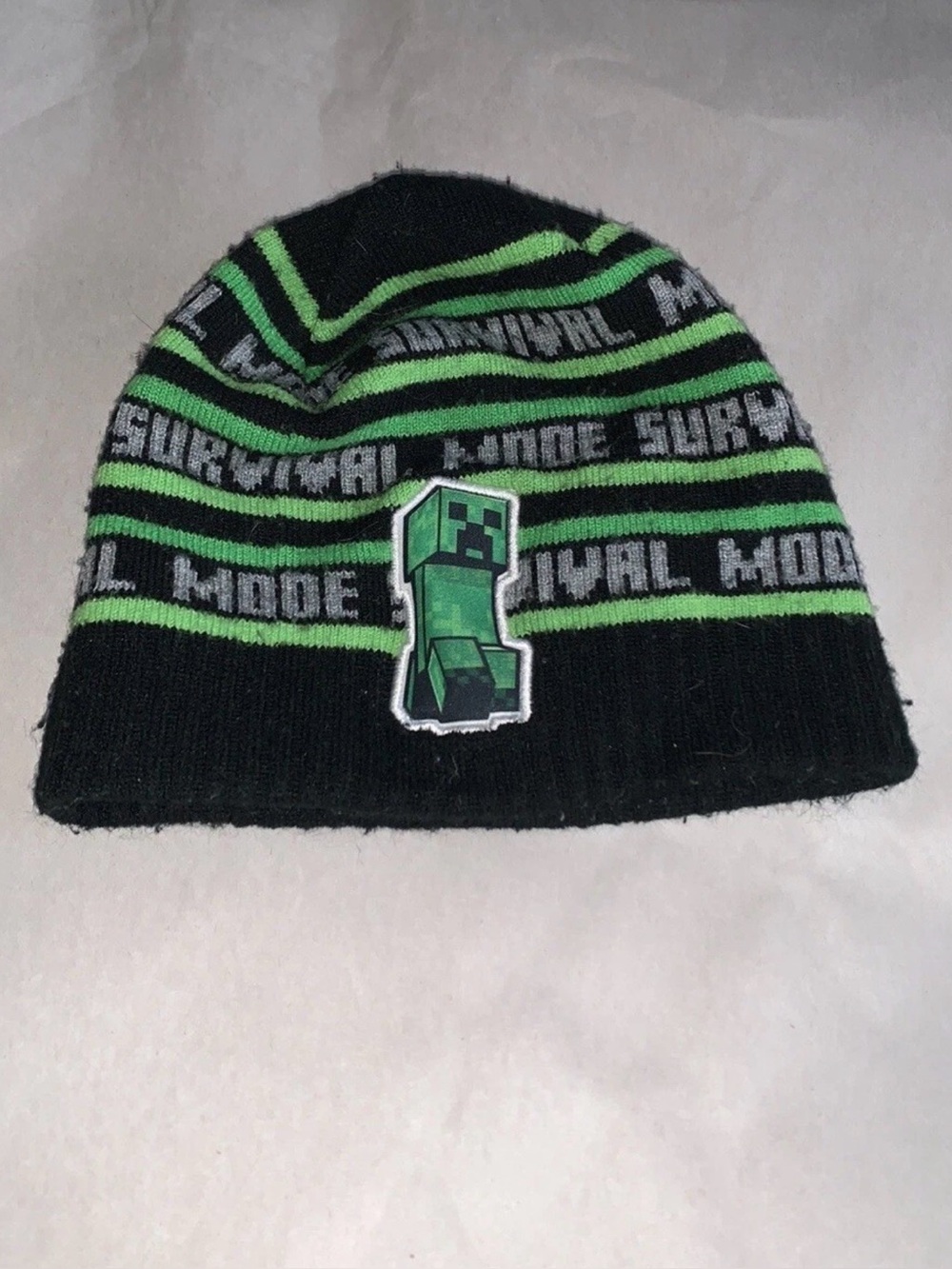 MineCraft beanie fair condition clean